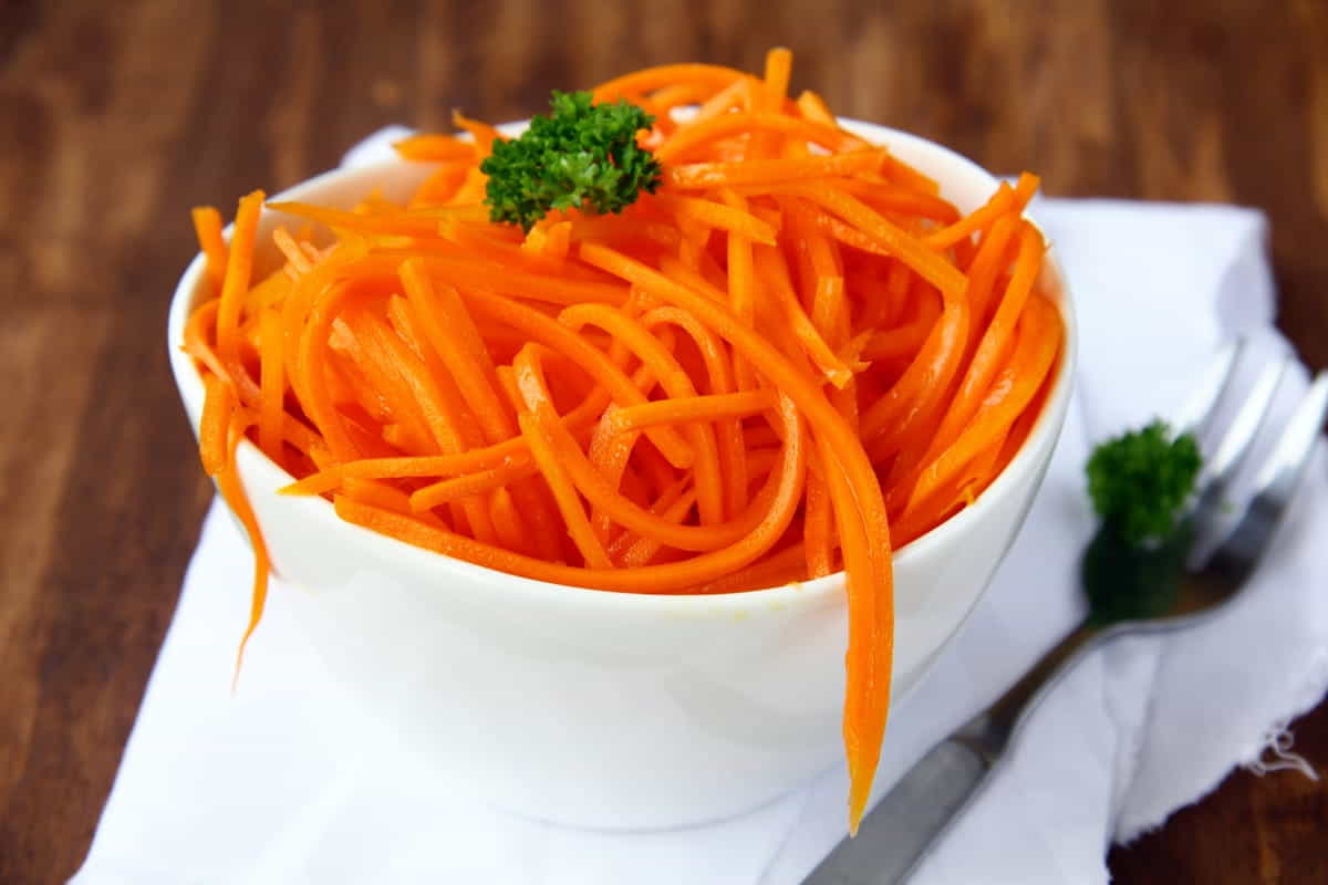 insalata di carote crude